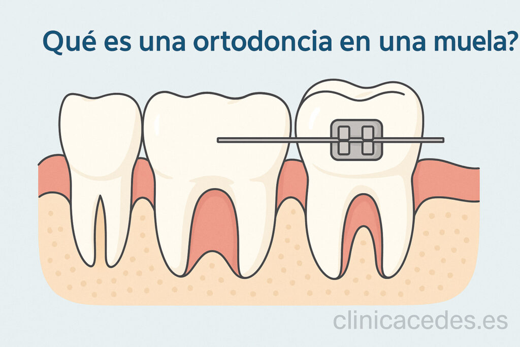 que es una ortodoncia en una muela