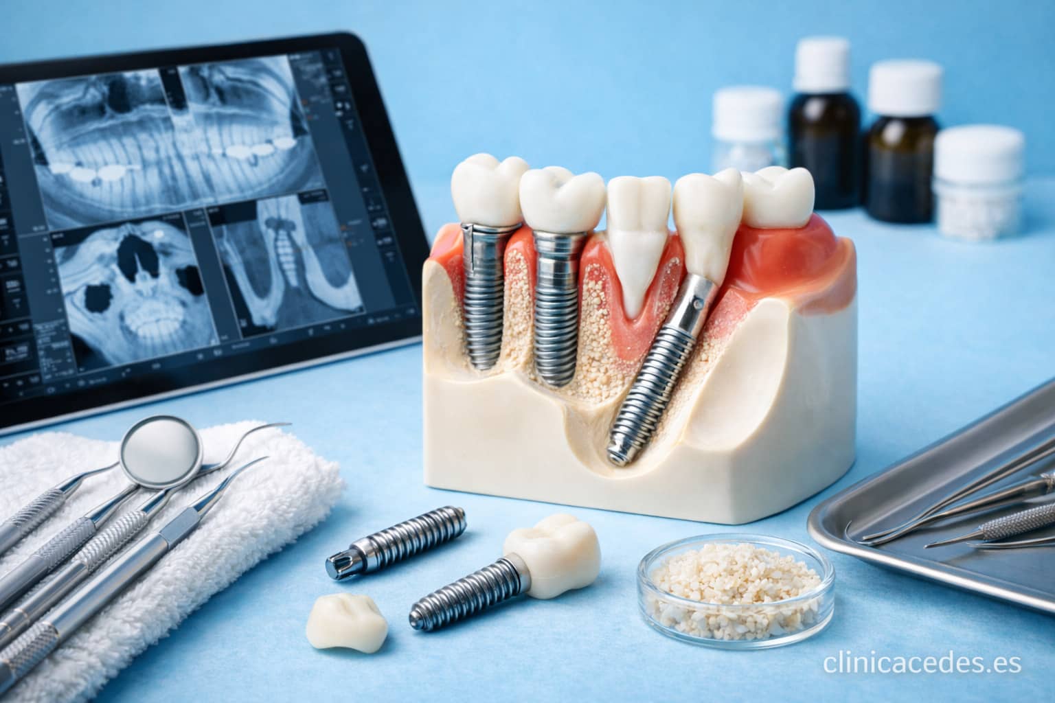 implante dental sin hueso